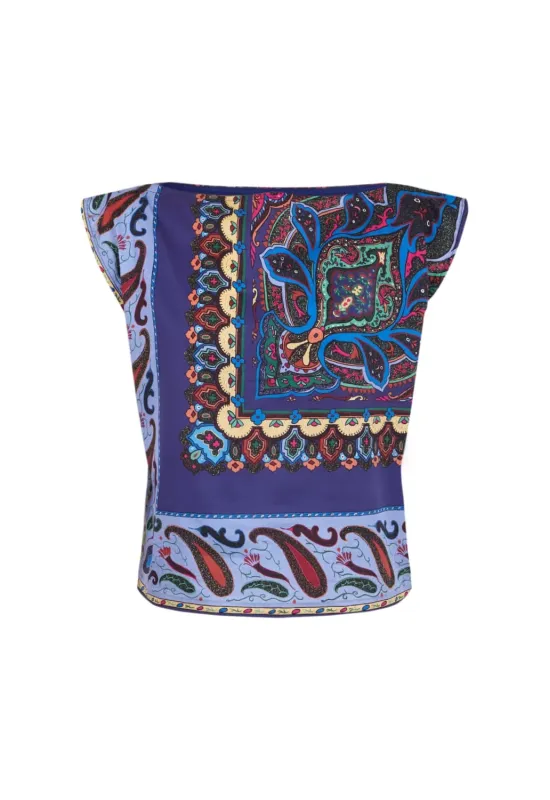 top LAU ZAPI Amarenak, 100x100 algodon Made in Euskadi