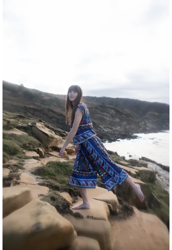 top LAU ZAPI Amarenak, 100x100 algodon Made in Euskadi 2