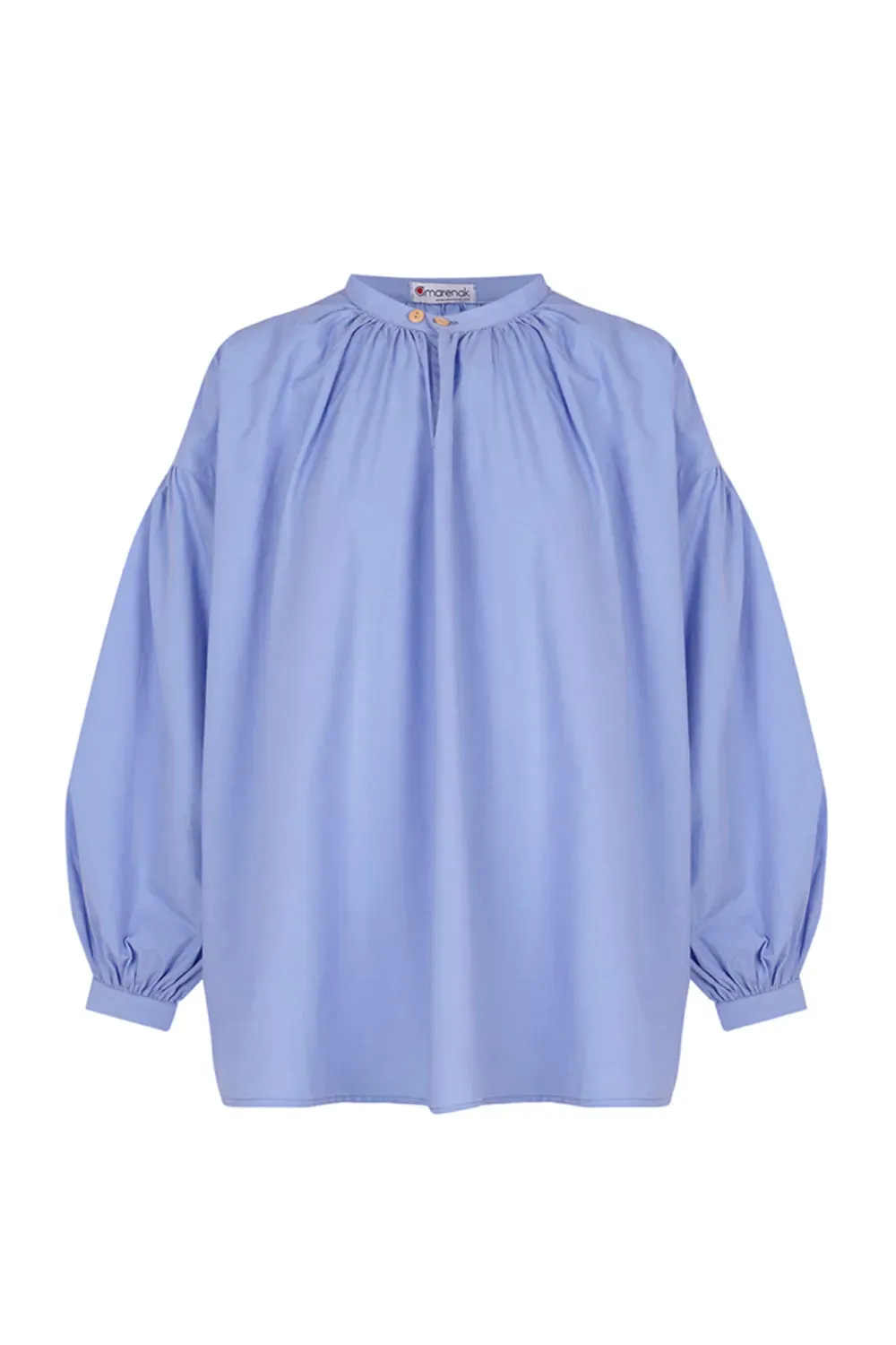 Camisa oversize algodón orgánico GOTS | Amarenak