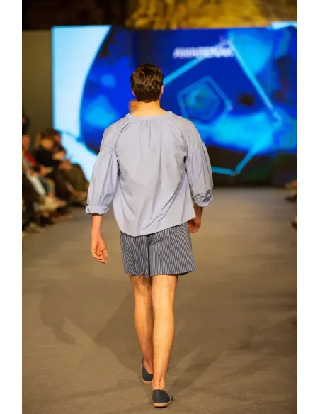 Camisa oversize algodón orgánico GOTS | Amarenak