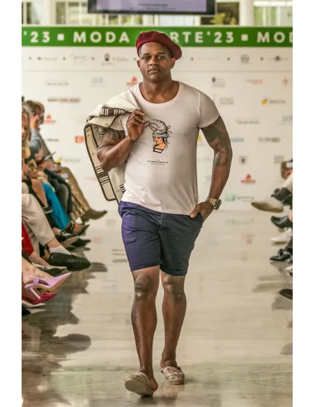 Saint-jean-de-luz-San-Juan-de-luz-mujer-camiseta-burukoak-amarenak-moda-sostenible-algodon-organico