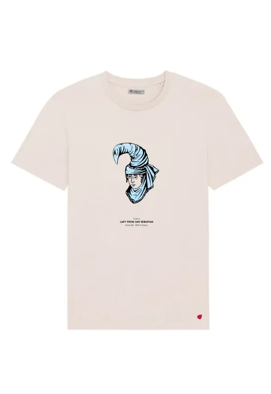 lady-san-sebastian-hombre-camiseta-burukoak-amarenak-moda-sostenible-algodon-organico-moda-vasca