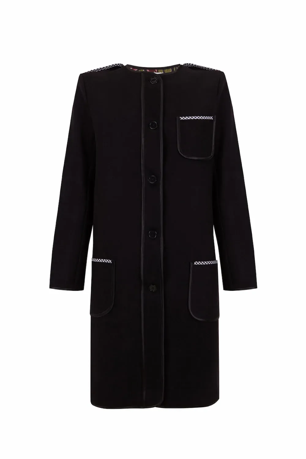 Chaqueta vasca de invierno kaiku de lana y algodón| Amarenak