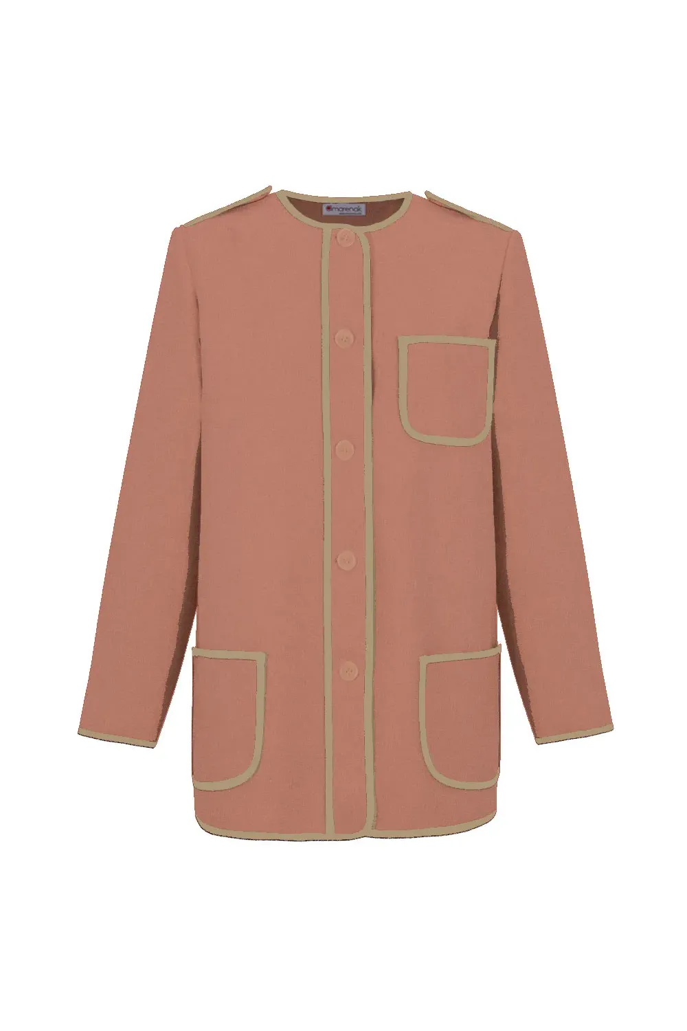 Chaqueta vasca de invierno kaiku de lana | Amarenak