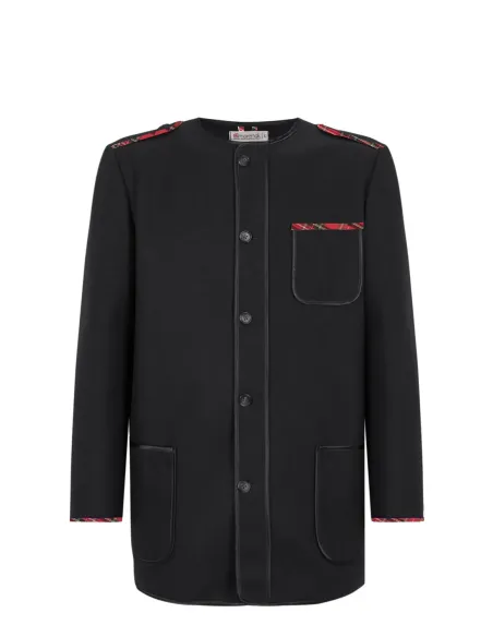 Chaqueta vasca kaiku de lana merino | Amarenak