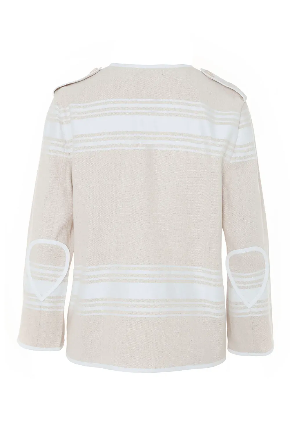 Chaqueta kaiku 50% algodón 50% lino | Amarenak