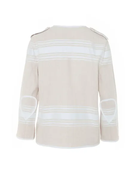 Chaqueta kaiku 50% algodón 50% lino | Amarenak