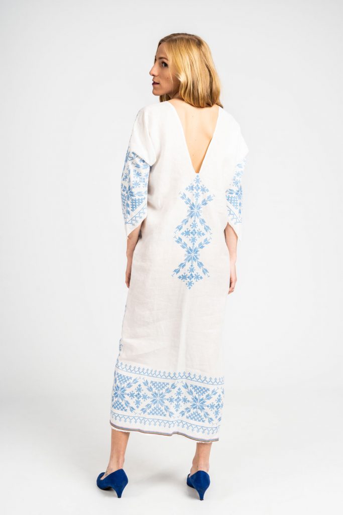 vestido LAMIA de la coleccion KARDENA de Amarenak