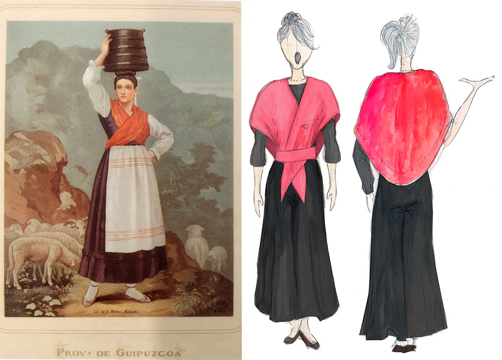 vestuario sostenible Coro Easo Amarenak uniformes exclusivos